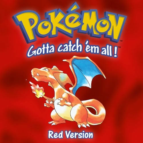 Pokemon Red game cover