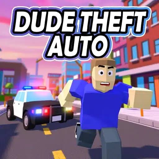 Dude Theft Auto game cover