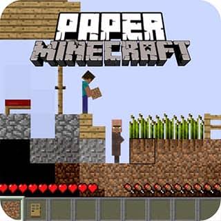 Paper Minecraft game cover