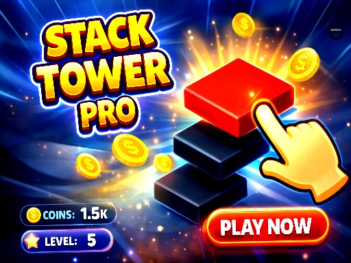 Stack Tower Pro game cover