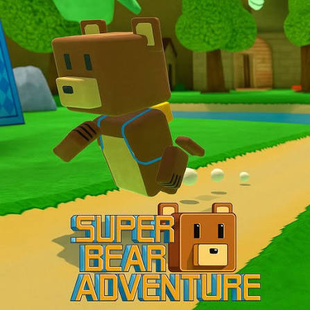Super Bear Adventure game cover