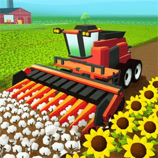 Tractor Farming Simulation 3D game cover