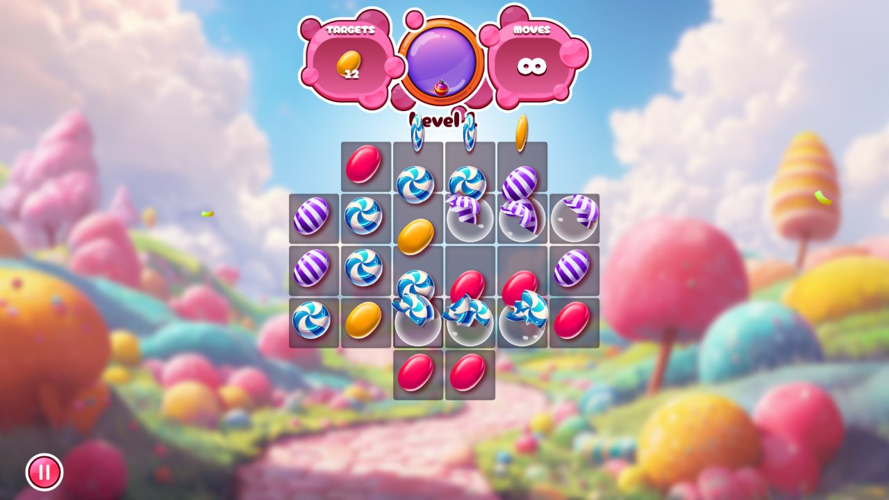 Candy Jewels gameplay screenshot 1