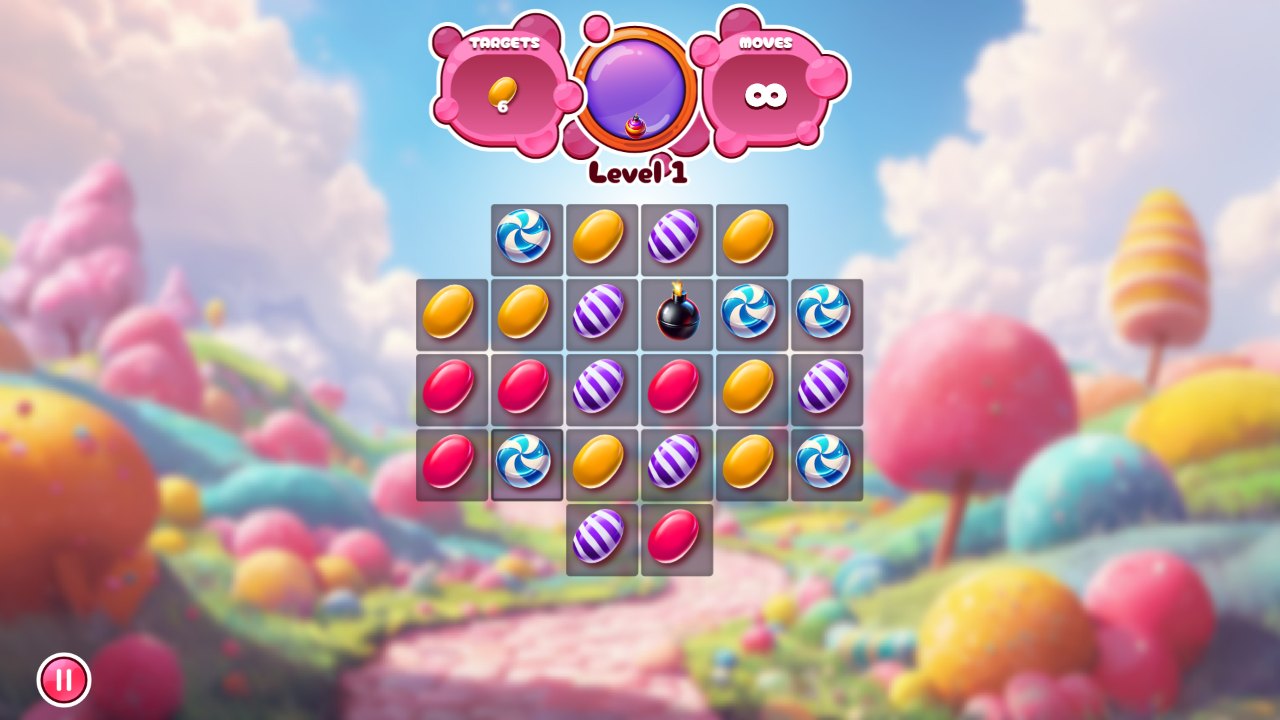 Candy Jewels gameplay screenshot 2