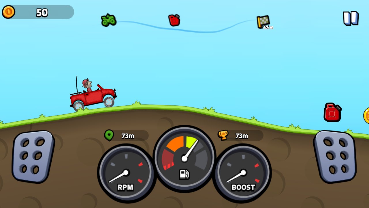 Hill Climb Racing gameplay screenshot 2