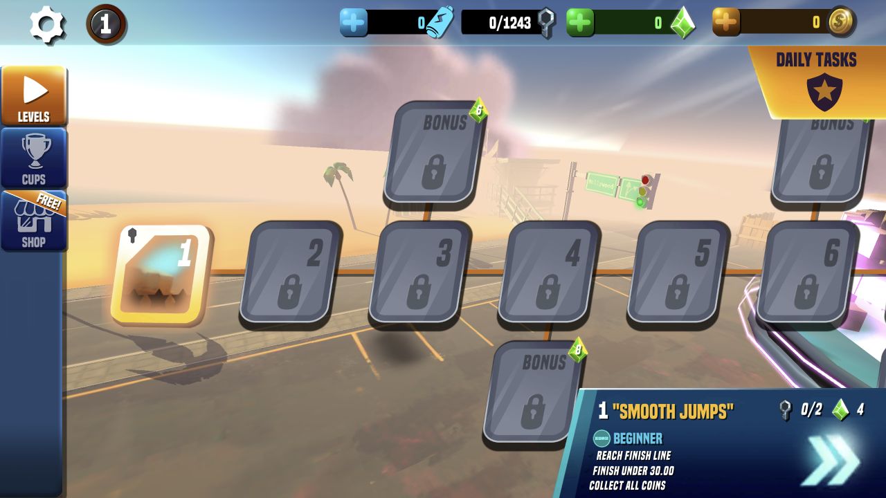 Stunt Car Extreme gameplay screenshot 1